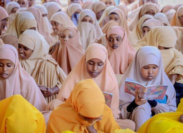 Lower primary children learning together at Moonlight Schools