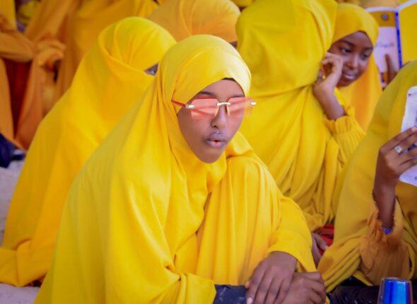 Upper primary students studying together at Moonlight Schools